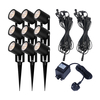 EasyFit 12v Garden Lights - Fern LED Garden Spotlight Kit - 9 Lights
