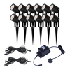 EasyFit 12v Garden Lights - Fern LED Garden Spotlight Kit -12 Lights
