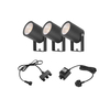 EasyFit 12V Garden Lights - Fern LED Spotlight Kit - 3 Lights
