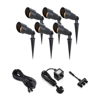 EasyFit 12v Garden Lights - Kew Garden Spotlight Kit - 6 Lights