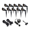 EasyFit 12V Garden Lights - Kew LED Spotlight Kit - 10 Lights
