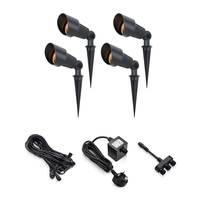 EasyFit 12V Garden Lights - Kew LED Spotlight Kit - 4 Lights