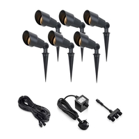 EasyFit 12V Garden Lights - Kew LED Spotlight Kit - 6 Lights