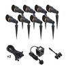 EasyFit 12V Garden Lights - Kew LED Spotlight Kit - 8 Lights