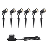EasyFit 12v Garden Lights - LED Spotlight Kit - 6 Lights