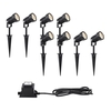 EasyFit 12v Garden Lights - LED Spotlight Kit - 8 Lights