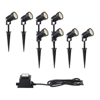 EasyFit 12v Garden Lights - LED Spotlight Kit - 8 Lights