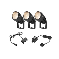 EasyFit 12V Garden Lights - Palm LED Spotlight Kit - 3 Lights