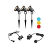 EasyFit 12V Garden Lights - Scene LED Spotlight Kit - 3 Lights