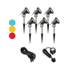 EasyFit 12v Garden Lights - Scene LED Spotlight Kit - 6 Lights