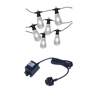 EasyFit 12V Garden Lights - Squirrel Cage LED Festoon Light Kit - 20 Lights