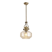 Edgar Ceiling Pendant Light - Antique Brass