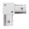 Edit 1 Circuit Track L Connector - White