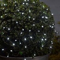 Edit 19M Battery Operated Cool White LED String Lights - 200 Lights