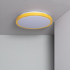 Edit 19W Faina Metal Round LED Flush Light - Yellow