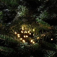 Edit 74.92M Warm White LED Multi-Function String Lights - Green Cable - 1000 Lights