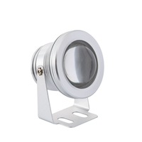 Edit 7W 12V LED Surface Garden Spotlight IP67 - Chrome