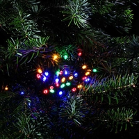 Edit 8.92M Multi Colour LED Multi-Function String Lights - Green Cable - 120 Lights