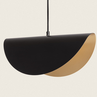 Edit Caravaggio Ceiling Pendant Light - Gold,  Black