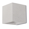 Edit Cast Up & Down Concrete Wall Light - White
