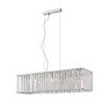 Edit Cecilia Crystal Bar Ceiling Pendant Light - Chrome