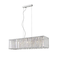 Edit Cecilia Crystal Bar Ceiling Pendant Light - Chrome