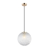 Edit Claridge Glass Ceiling Pendant Light - Clear