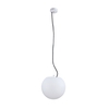Edit Cloud Small Pendant Porch Light - White