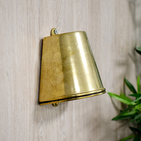 Edit Coastal Anchor Outdoor Wall Light - Brass
