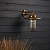 Edit Coastal Beam Outdoor Wall Light - Oxidised Brass