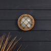 Edit Coastal Hull Outdoor Flush Wall Light - Brass