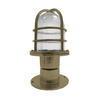 Edit Coastal Isle Outdoor Pedestal Light - Brass