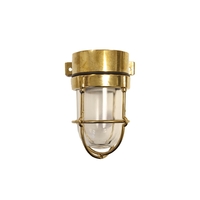 Edit Coastal Lagoon Outdoor Wall Light - Brass
