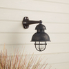 Edit Coastal Margate Outdoor Wall Light - Oxidised Black