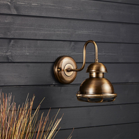 Edit Coastal Maritime Outdoor Wall Light - Brass