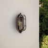Edit Coastal Port Outdoor Flush Wall Light - Copper