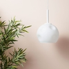 Edit Dimple Glass Ceiling Pendant Light - White