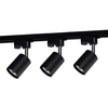 Edit Directional 1 Circuit Track Light Kit - Black - 3 Lights