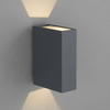 Edit Drastic LED Outdoor Up & Down Wall Light - Grey