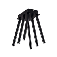 Edit Duct LED Flush Ceiling Light - Black