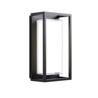 Edit Edge LED Outdoor Flush Light - Black