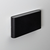 Edit Einar 10W Warm White Double Sided Recessed Black LED Wall Lamp