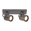 Edit Elva Outdoor Wall Mounted Twin Spotlight - Anthracite