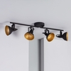 Edit Emer 4 Light Spotlight Bar - Black