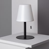 Edit Epinay Portable Outdoor Rechargeable LED Table Lamp - Black