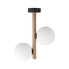 Edit Estera 2 Light Semi-Flush Ceiling Light - Natural