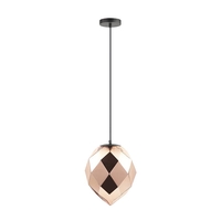 Edit Facet Glass Ceiling Pendant Light - Gold