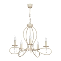 Edit Fresco 5 Light Chandelier - Cream