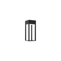 Edit Graze LED Outdoor Flush Wall Light - Black