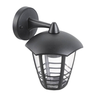 Edit Marseille Outdoor Hanging Lantern Wall Light - Black